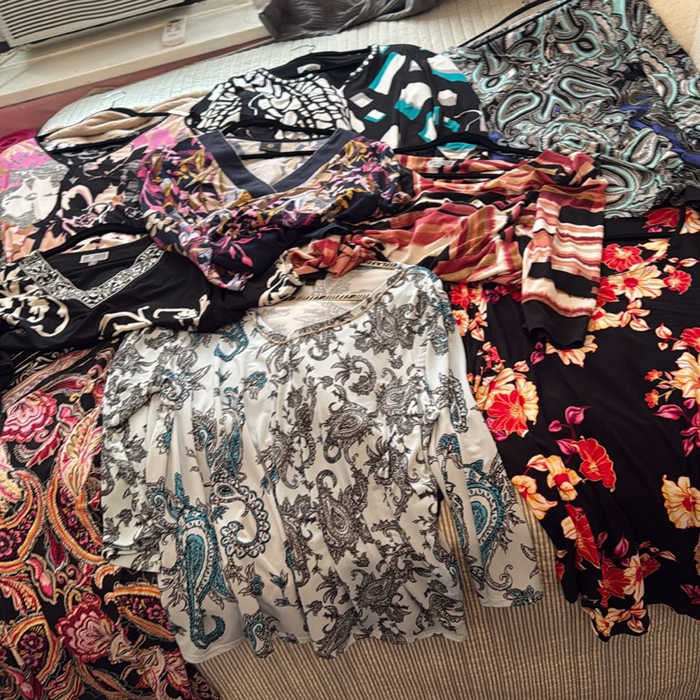 10 JM COLLECTION long sleeve tops